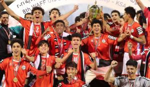 المنتخب اليمني لكرة القدم للناشئين بطلا لبطولة غرب آسيا