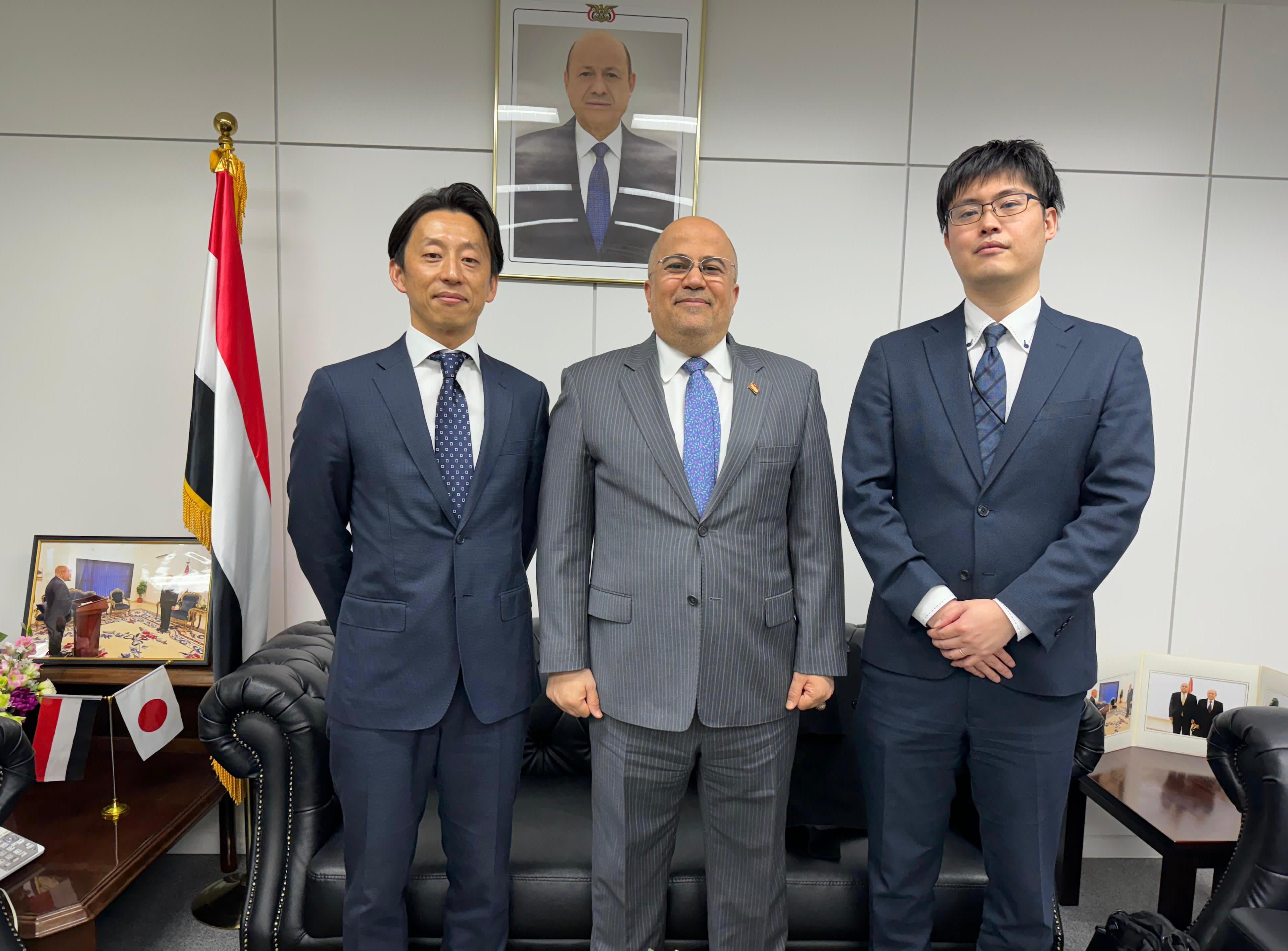 سفير اليمن لدى اليابان عادل السنيني